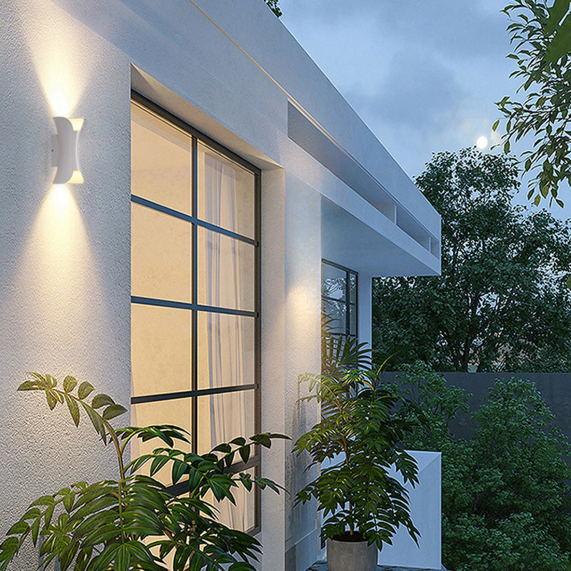 Noxen Outdoor Wall Lamp | Metal & Acrylic, IP65 Rated for Garden Lights 9