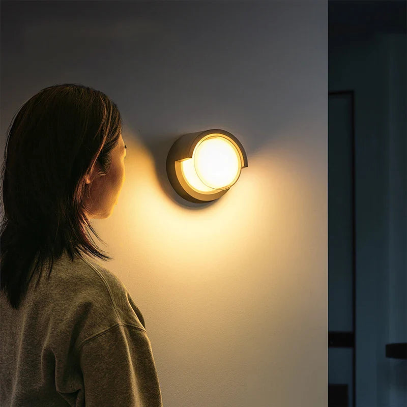 Oriana Outdoor Wall Light | Modern Design, Motion Sensor, IP65 Waterproof 7