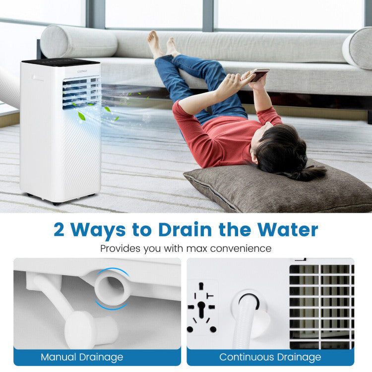 Polaris 4-in-1 Portable Air Conditioner & Dehumidifier-Home & Garden > Heating, Cooling & Air > Air Conditioners-Laren Fete-White-Laren Fete