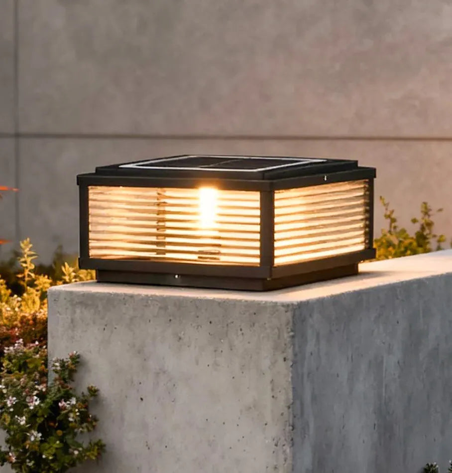 Riley Solar Garden Light | Modern Design, Weatherproof LED 0
