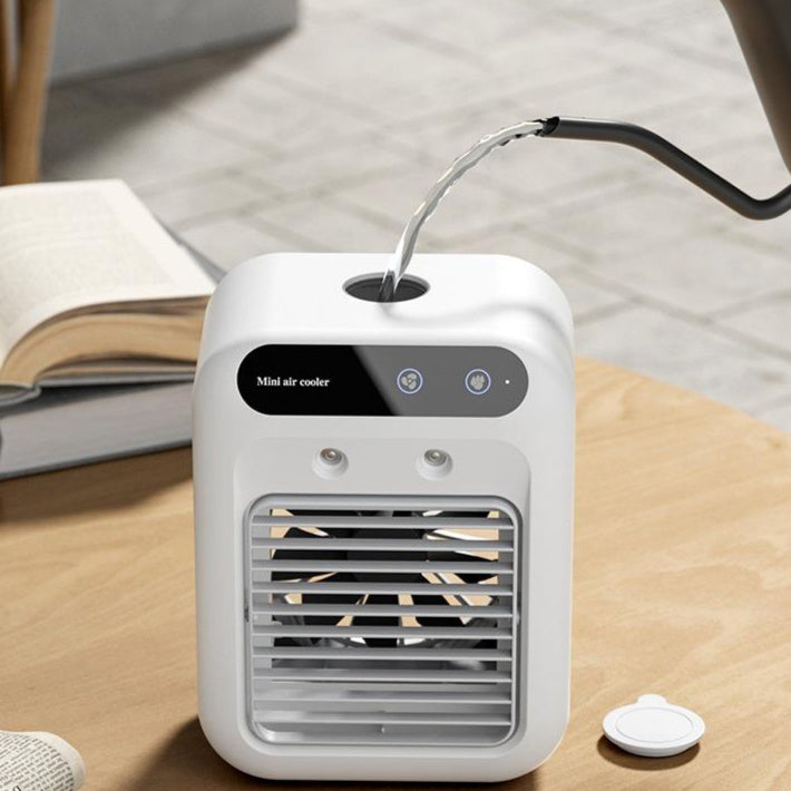 Riviera Portable Water Cooling Fan-Home & Garden > Heating, Cooling & Air > Fans > Evaporative Coolers-Laren Fete-Laren Fete