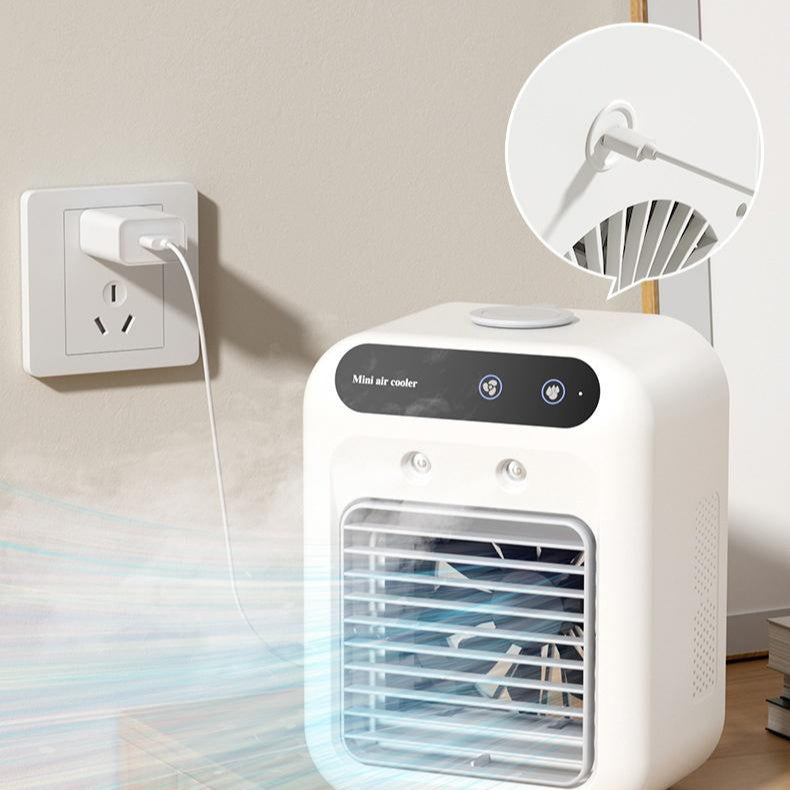 Riviera Portable Water Cooling Fan-Home & Garden > Heating, Cooling & Air > Fans > Evaporative Coolers-Laren Fete-Laren Fete