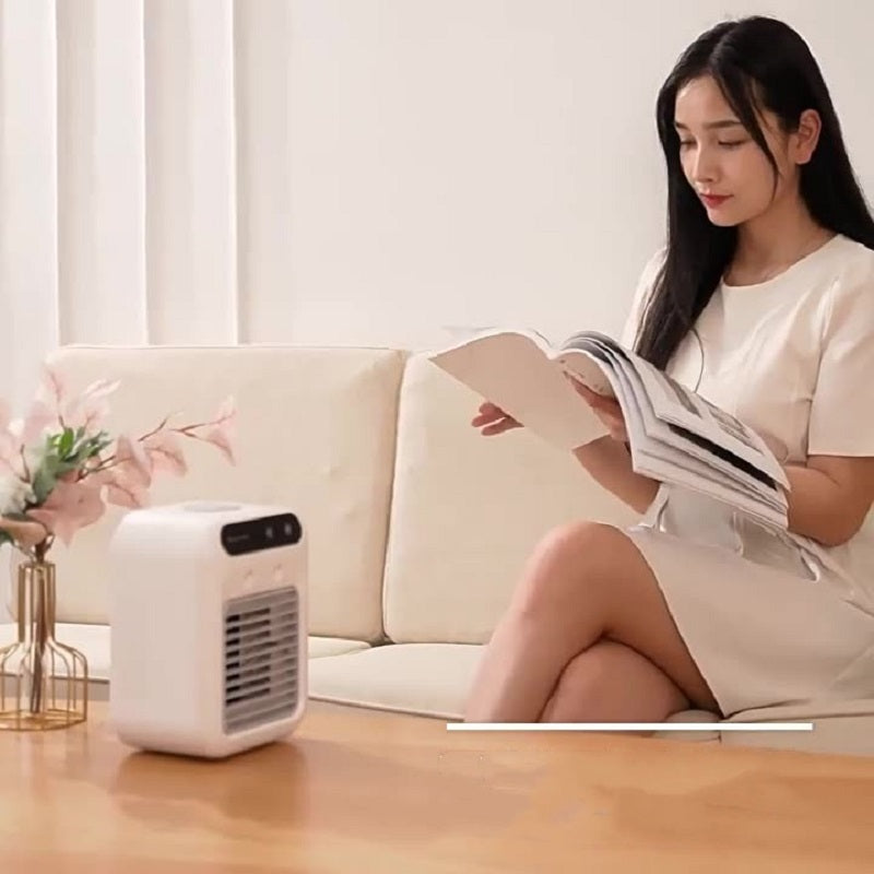 Riviera Portable Water Cooling Fan-Home & Garden > Heating, Cooling & Air > Fans > Evaporative Coolers-Laren Fete-Laren Fete