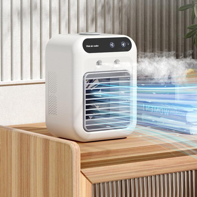 Riviera Portable Water Cooling Fan-Home & Garden > Heating, Cooling & Air > Fans > Evaporative Coolers-Laren Fete-Laren Fete