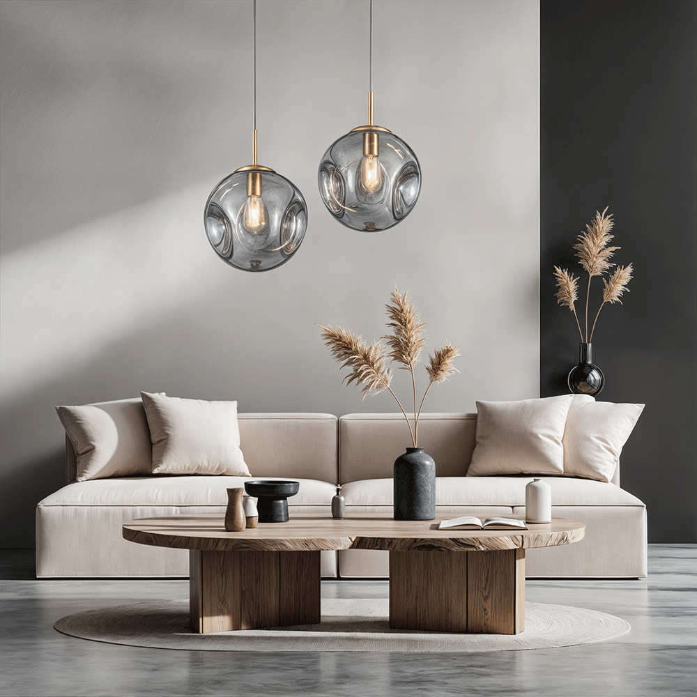 Savora Pendant Light | Glass Kitchen Pendant Lighting, Minimalist Design 0
