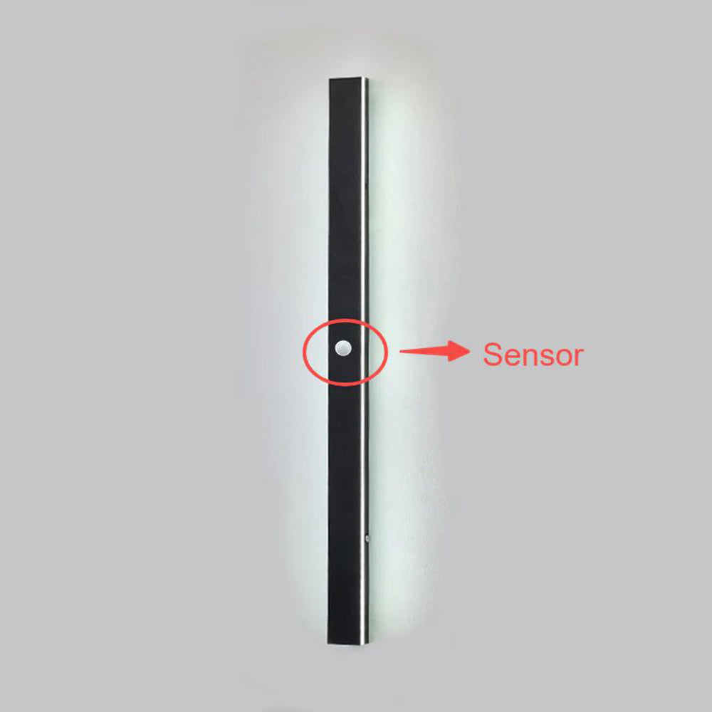 Silex Outdoor Wall Lamp | Dimmable LED, Sleek Black Design 5