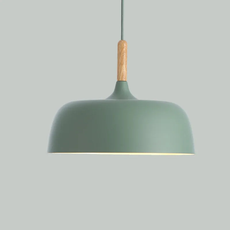 Stella Pendant Light | Wooden Accent, Scandinavian Minimalist 10
