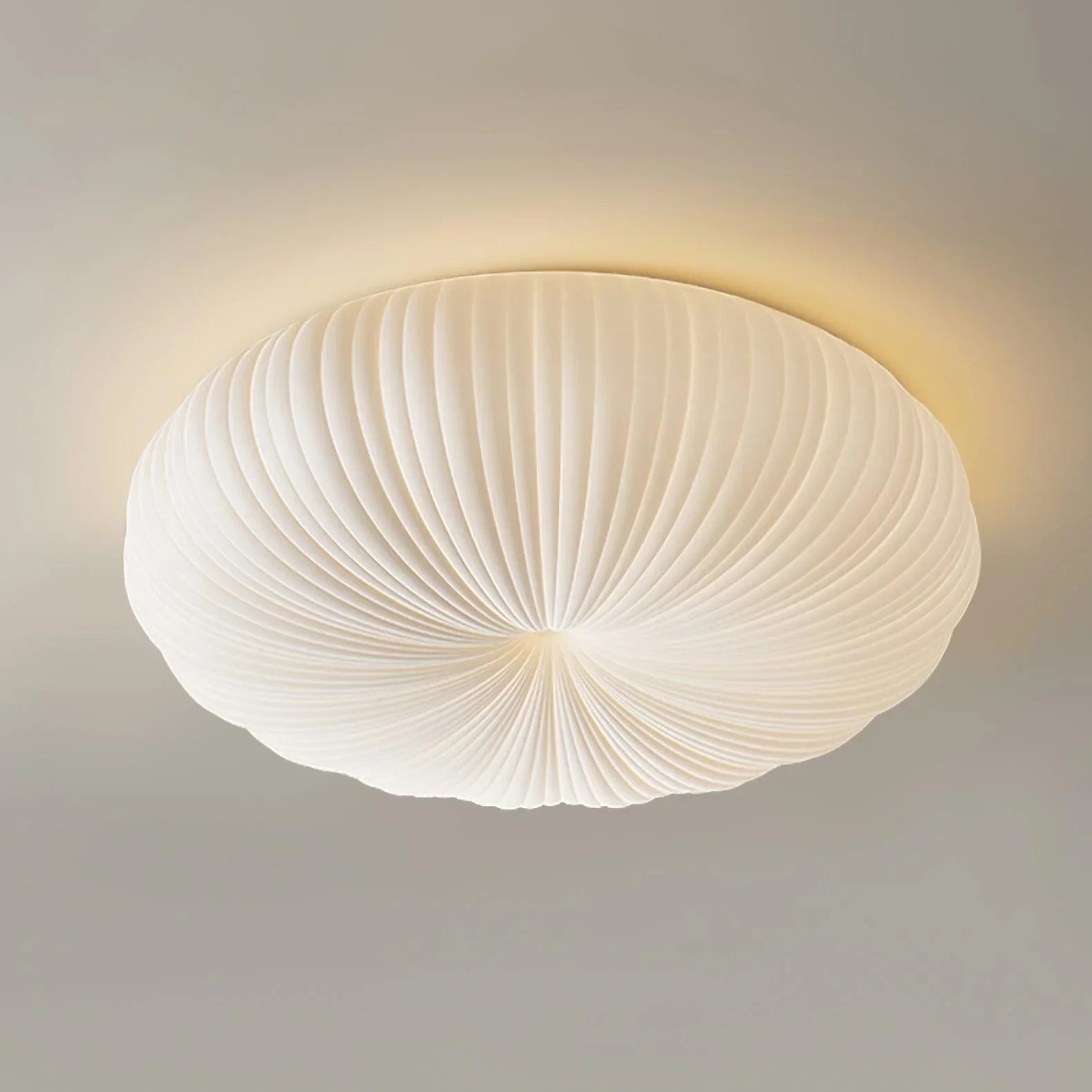Tranquil Dome Flush Mount Ceiling Light | Organic Shape, LED Fixture 0