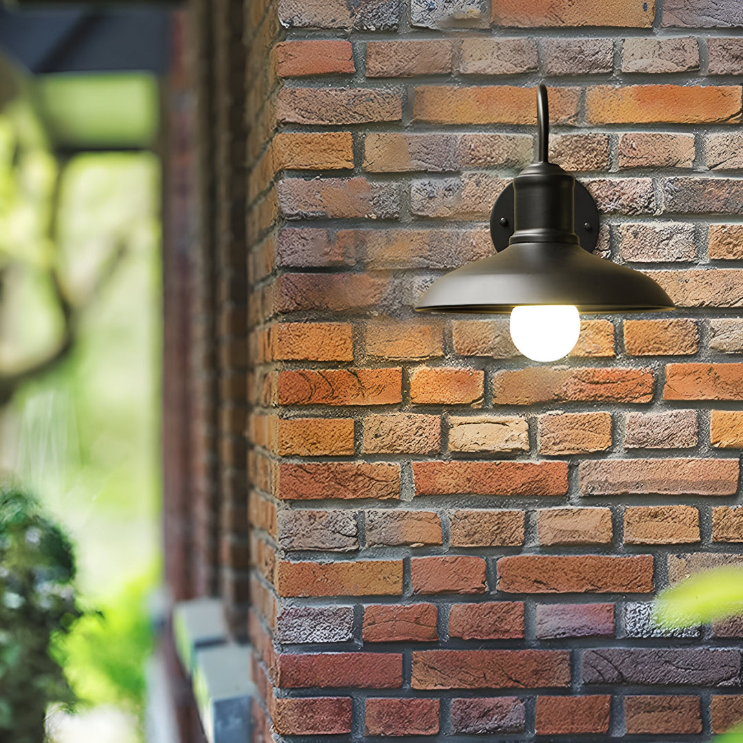 Vintara Outdoor Wall Lantern | Iron, Vintage-Style LED Illumination 3
