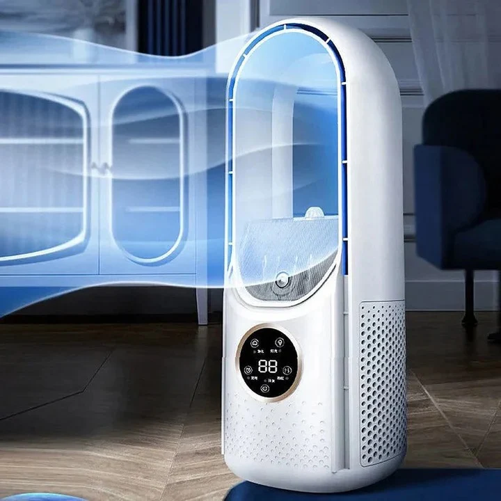 Voltyx Bladeless Personal Air Cooler – Silent & Portable-Home & Garden > Heating, Cooling & Air > Fans > Personal Fans-Laren Fete-Laren Fete