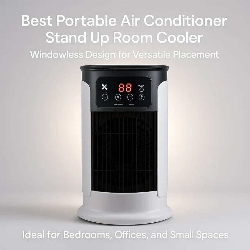 Windowless Portable Air Conditioner – 5-in-1-Home & Garden > Heating, Cooling & Air > Air Conditioners-Laren Fete-Laren Fete