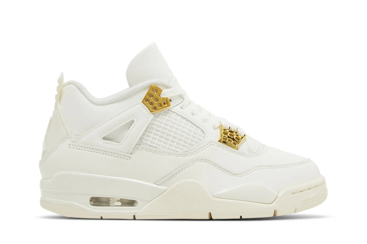 Wmns Jordan 4 Retro 'Metallic Gold'-Jordan 4-Laren Fete-Laren Fete