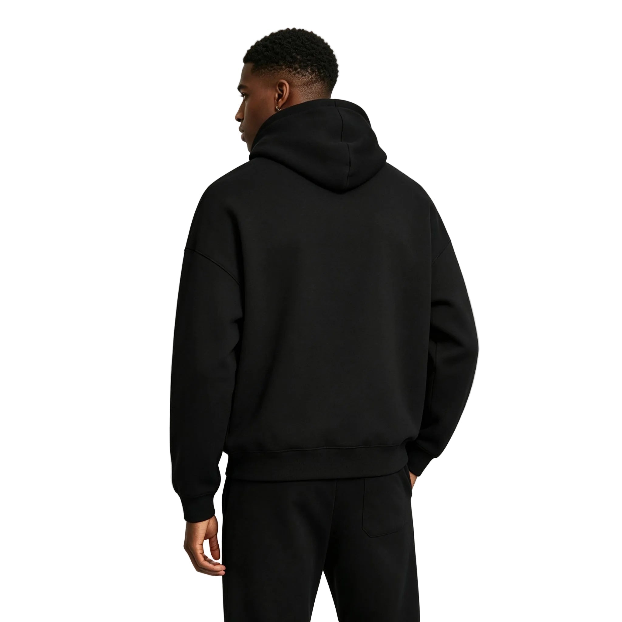 Fear of God Essentials Black Collection Hoodie Jet Black