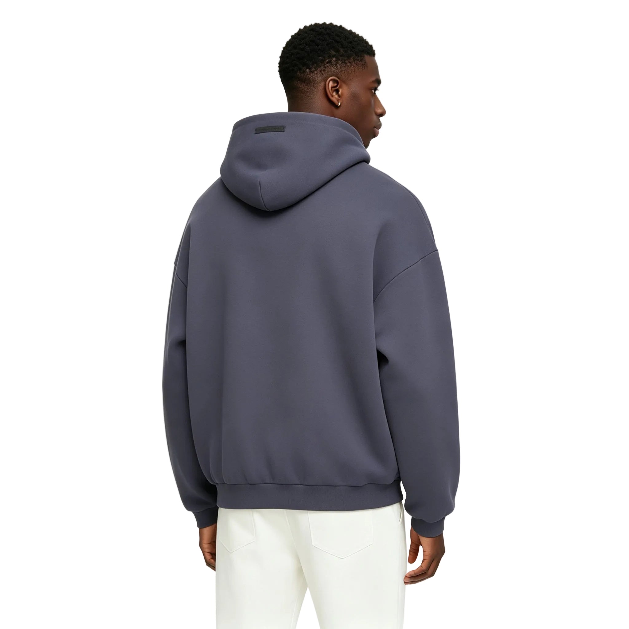 Fear of God Essentials Fleece Hoodie Marine