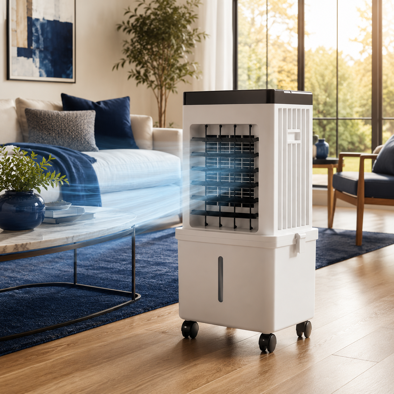 3-in-1 Portable Air Conditioner, Humidifier & Purifier-Home & Garden > Heating, Cooling & Air > Air Conditioners-Laren Fete-Default-Laren Fete