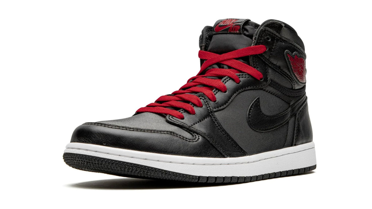Air Jordan 1 Retro High OG "Black Satin/Gym Red"-J-Shoes-1-Laren Fete-M4/W5.5-Laren Fete