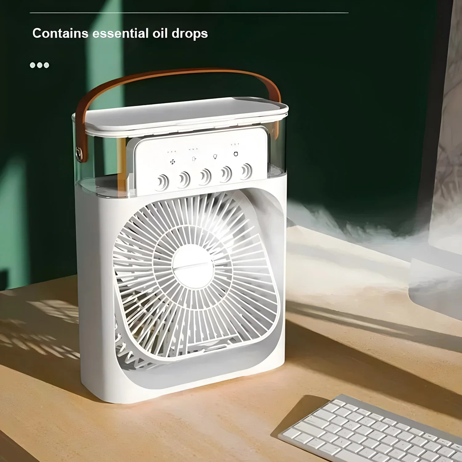 AirCooler Pro 3-in-1 Personal Air Cooler with 7-Colour LED-Home & Garden > Heating, Cooling & Air > Fans > Evaporative Coolers-Laren Fete-Laren Fete