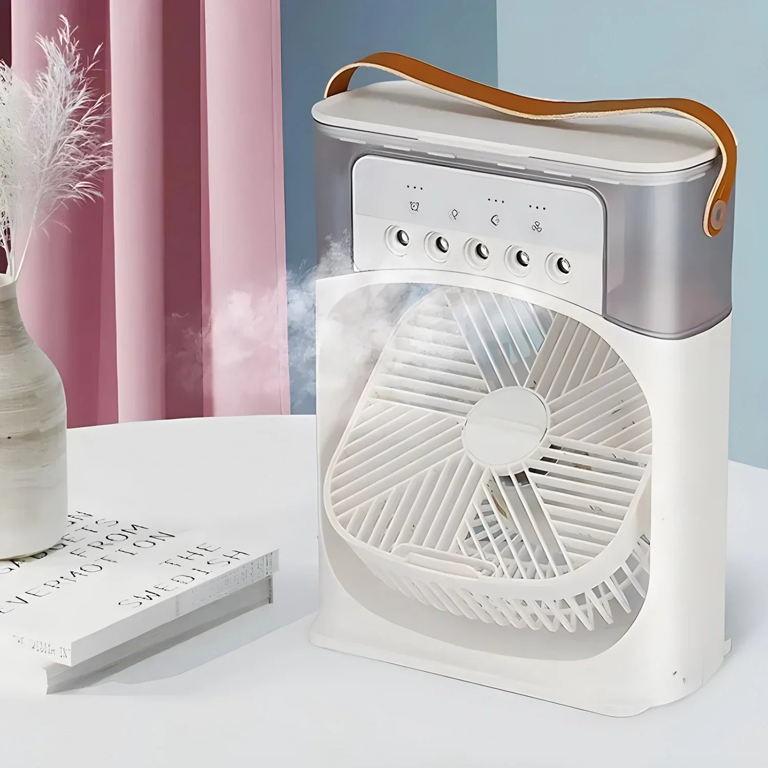AirCooler Pro 3-in-1 Personal Air Cooler with 7-Colour LED-Home & Garden > Heating, Cooling & Air > Fans > Evaporative Coolers-Laren Fete-Laren Fete