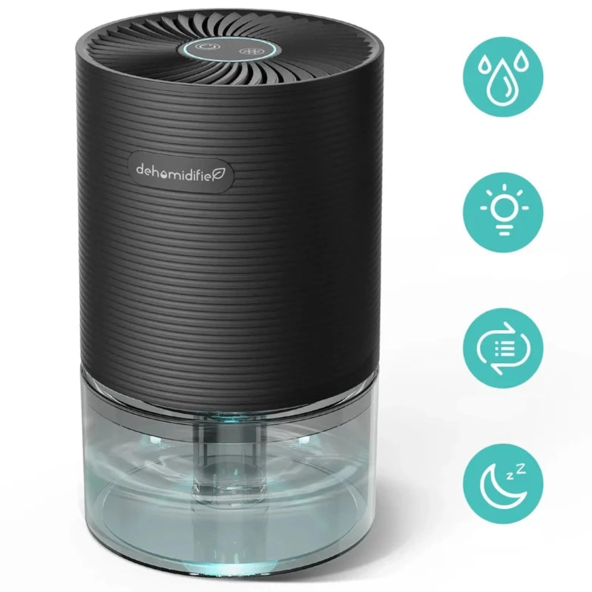 Airo Mini Dehumidifier – 750ml Silent-Home & Garden > Heating, Cooling & Air > Dehumidifiers-Laren Fete-Laren Fete