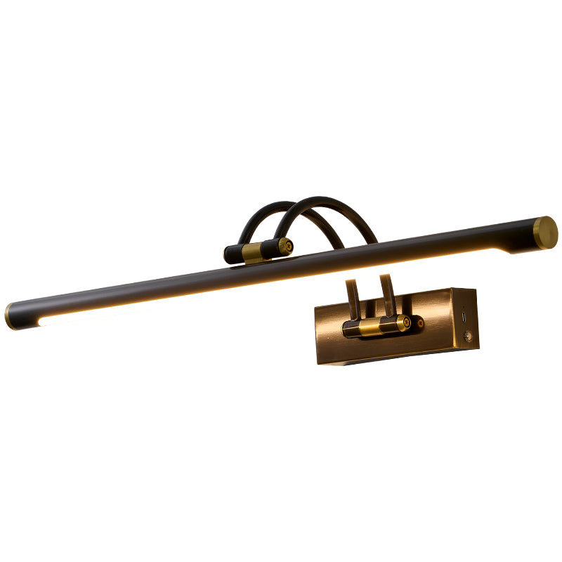 Alton Brass Picture Light-Home & Garden > Lighting > Picture Lights-Laren Fete-L 35cm x W 19cm / L 13.8″ x W 7.5″-Antique brass-Rechargeable + Remote control + Touch switch-Laren Fete
