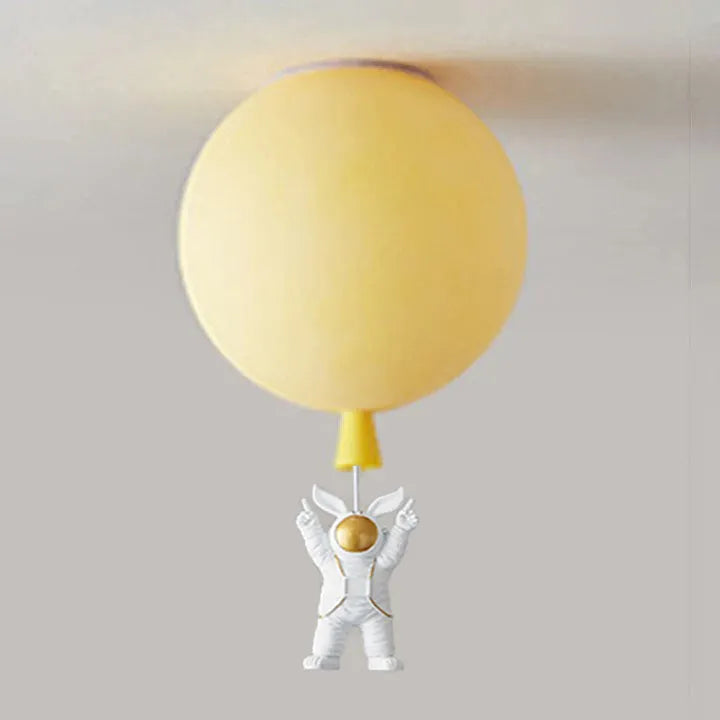 Astro Balloon Flush Mount Ceiling Light | LED, Playful Design for Kids 17