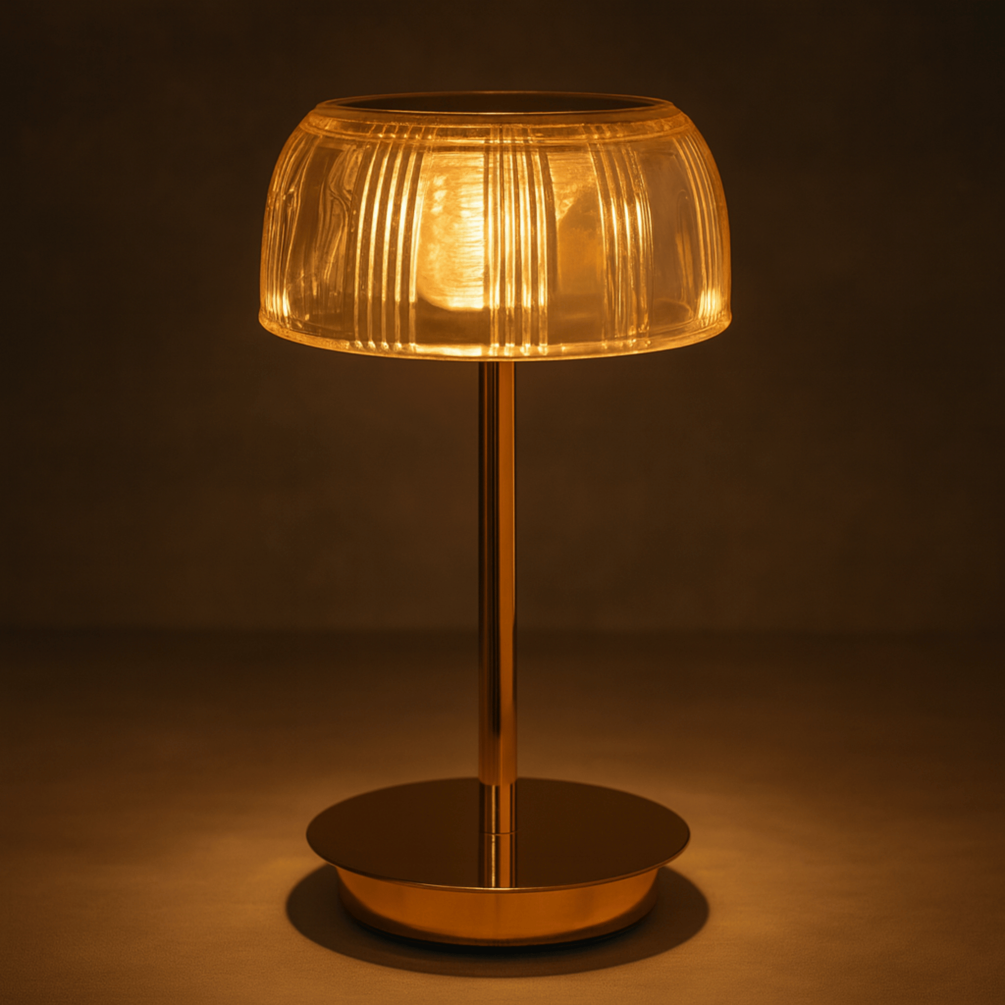 Aura Ribbed Cordless Table Lamp-Home & Garden > Lighting > Table Lamps-Laren Fete-Laren Fete