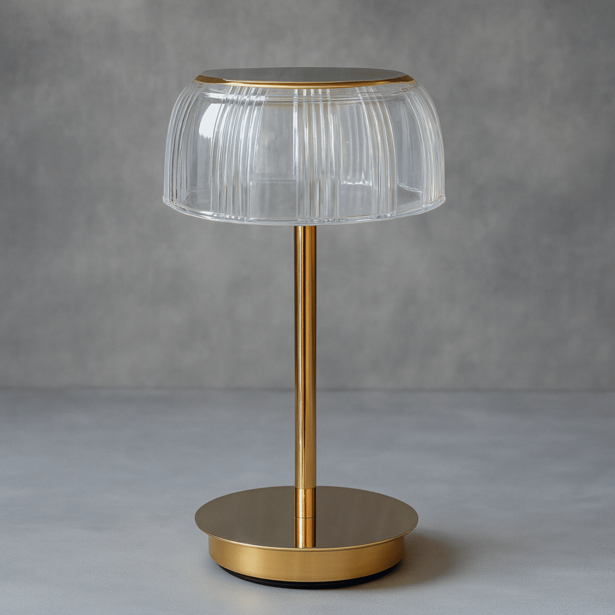 Aura Ribbed Cordless Table Lamp-Home & Garden > Lighting > Table Lamps-Laren Fete-Laren Fete