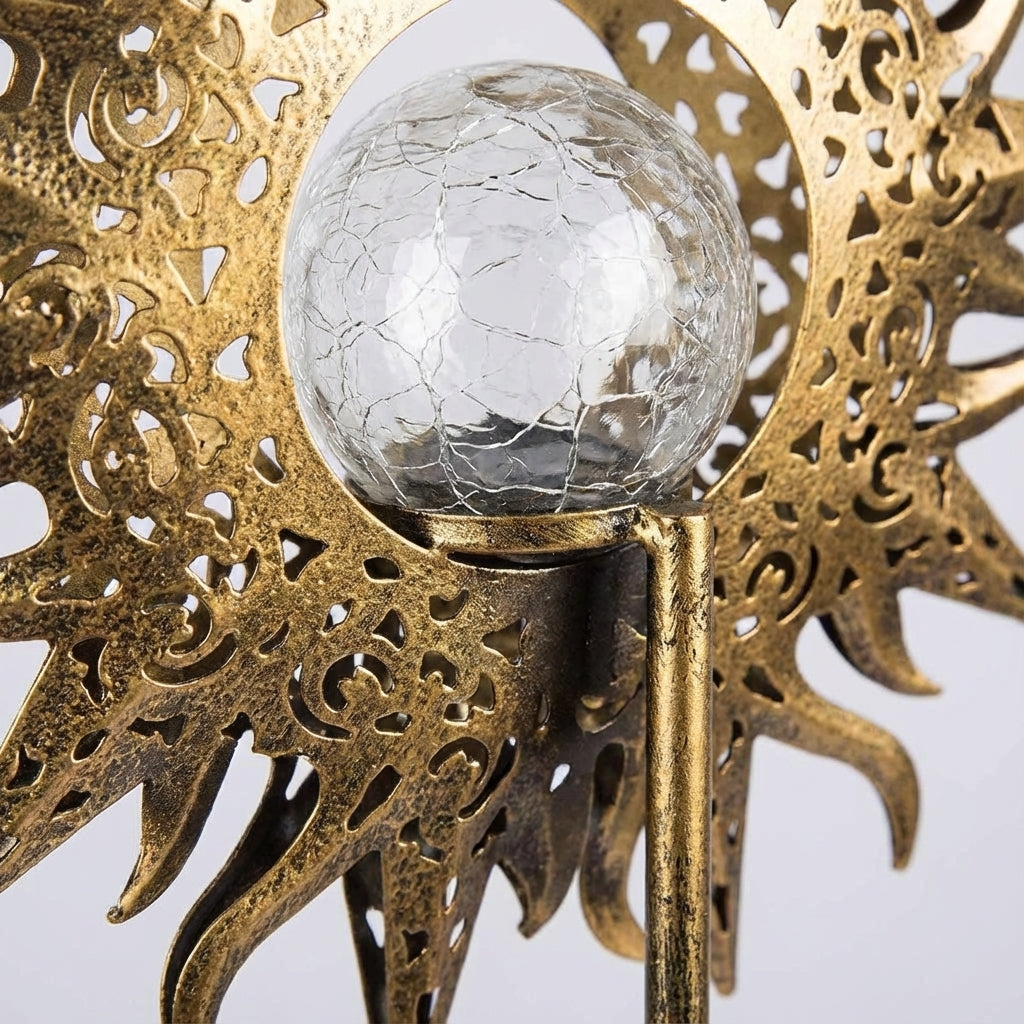 Aureaflare Solar Pattern Garden Stake Light-Home & Garden > Lighting > Outdoor Lighting > Path Lights-Laren Fete-Sun-Laren Fete