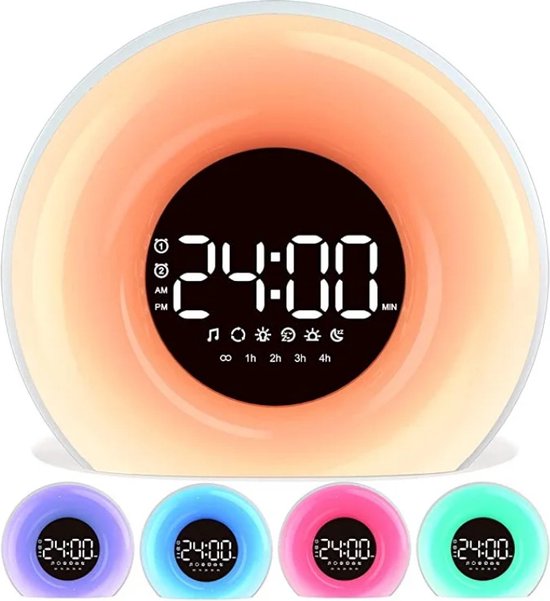 Aurorise Sunrise Alarm Lamp – Natural Wake-Up Light-Home & Garden > Lighting > Table Lamps-Laren Fete-Laren Fete