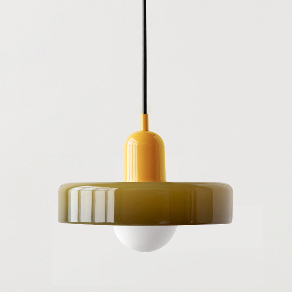 Bari Glass Pendant Light | Adjustable Height, Modern Kitchen Island Lighting 20