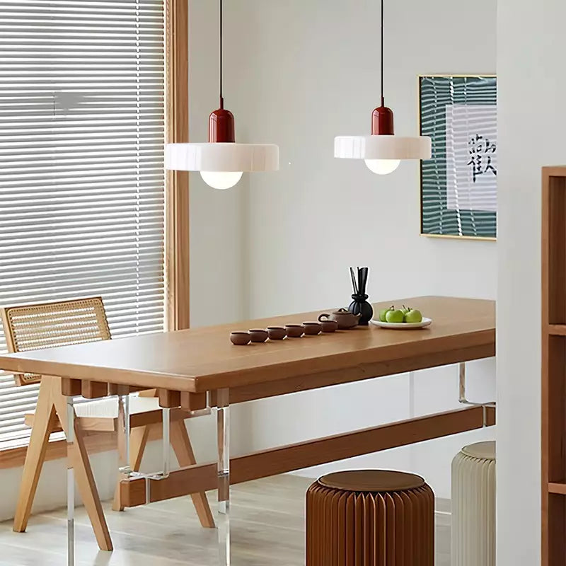 Bari Glass Pendant Light | Adjustable Height, Modern Kitchen Island Lighting 5