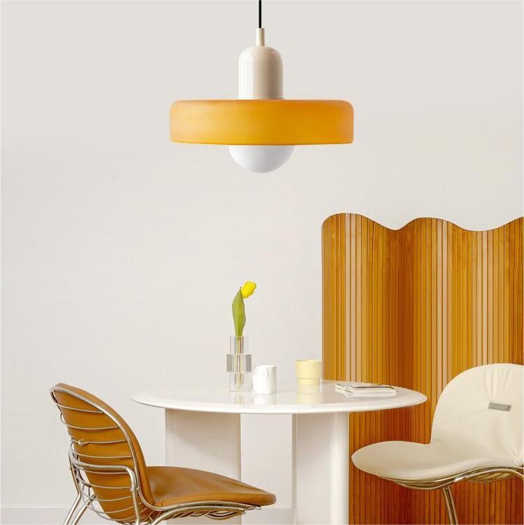 Bari Glass Pendant Light | Adjustable Height, Modern Kitchen Island Lighting 7