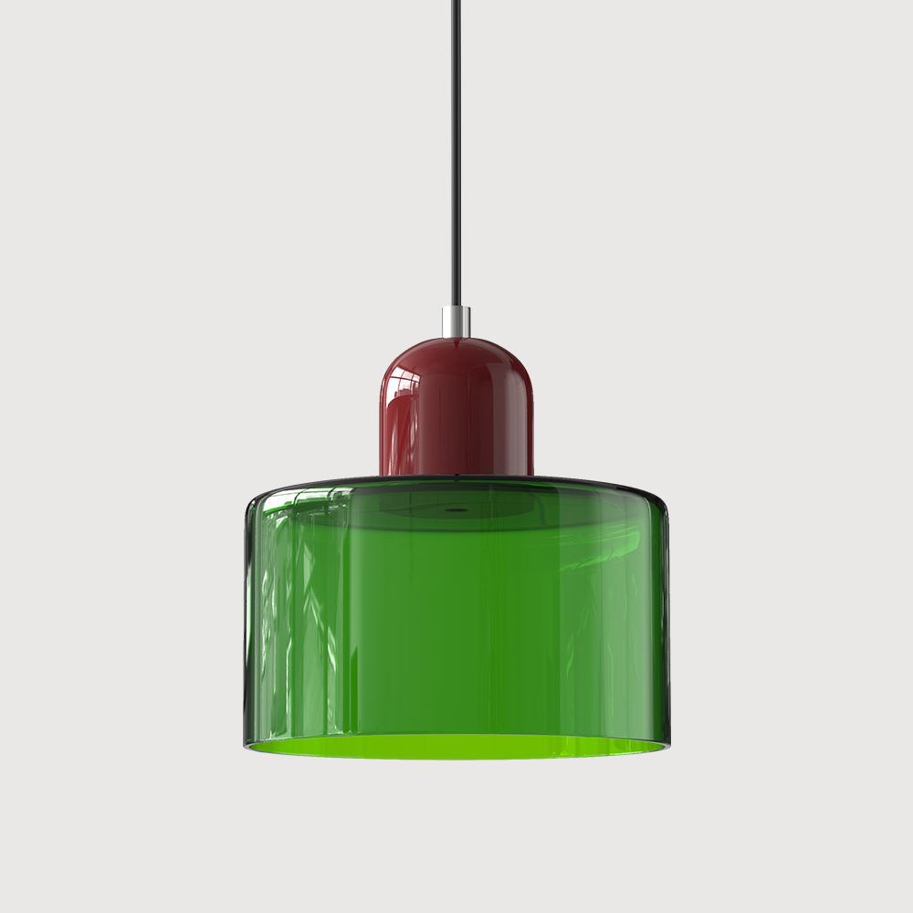Bela Glass Pendant Light | Geometric Design, Modern Kitchen Lighting 9