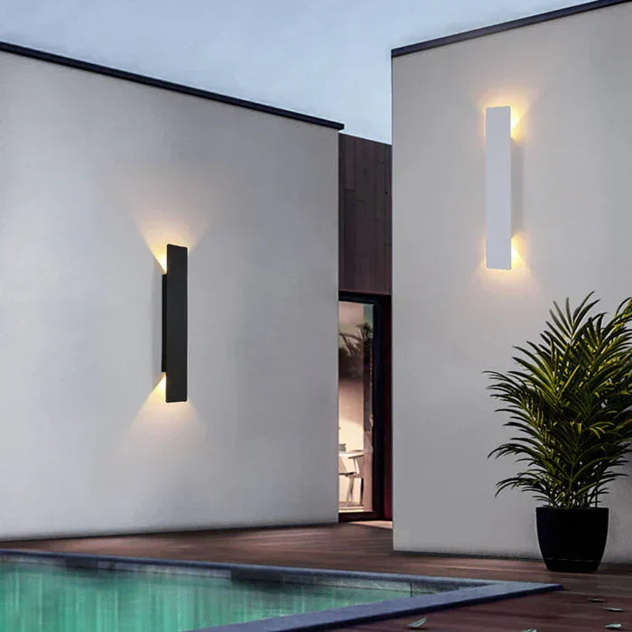 Bello Outdoor Wall Lantern | Waterproof LED, Modern Up and Down Light 5