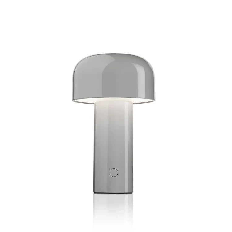 Bolla Cordless Mushroom Table Lamp-Home & Garden > Lighting > Table Lamps-Laren Fete-Gray-Laren Fete