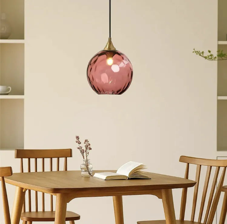 Cobalt Pendant Light | Adjustable Glass, Modern Kitchen Pendant Lighting 8
