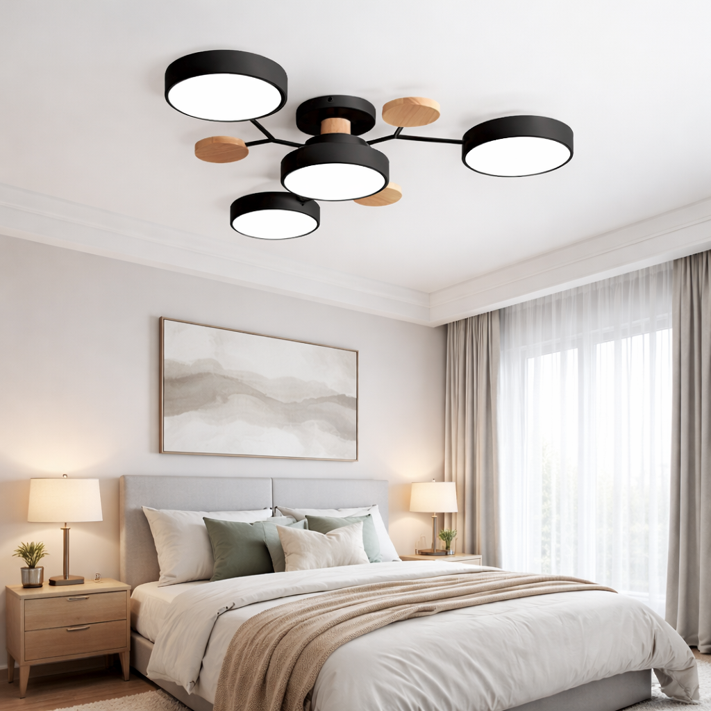 Cylindra Flush Mount Ceiling Light | Energy-Efficient LED, Modern Design 0