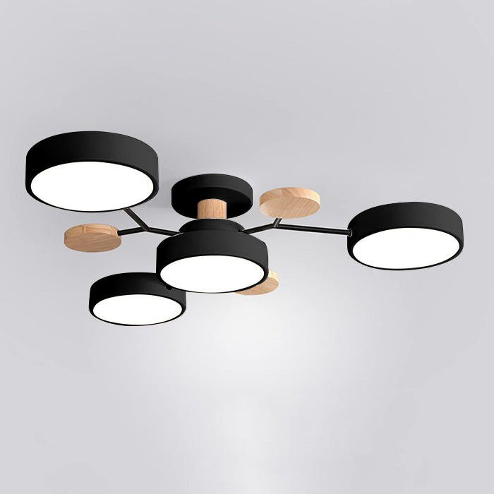Cylindra Flush Mount Ceiling Light | Energy-Efficient LED, Modern Design 2