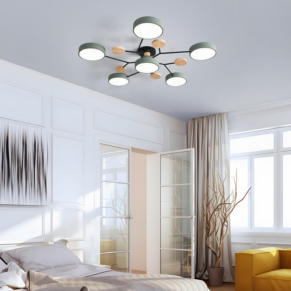 Cylindra Flush Mount Ceiling Light | Energy-Efficient LED, Modern Design 20