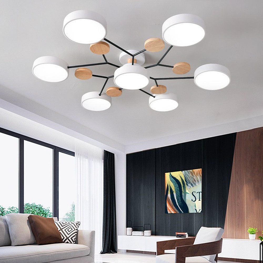Cylindra Flush Mount Ceiling Light | Energy-Efficient LED, Modern Design 23