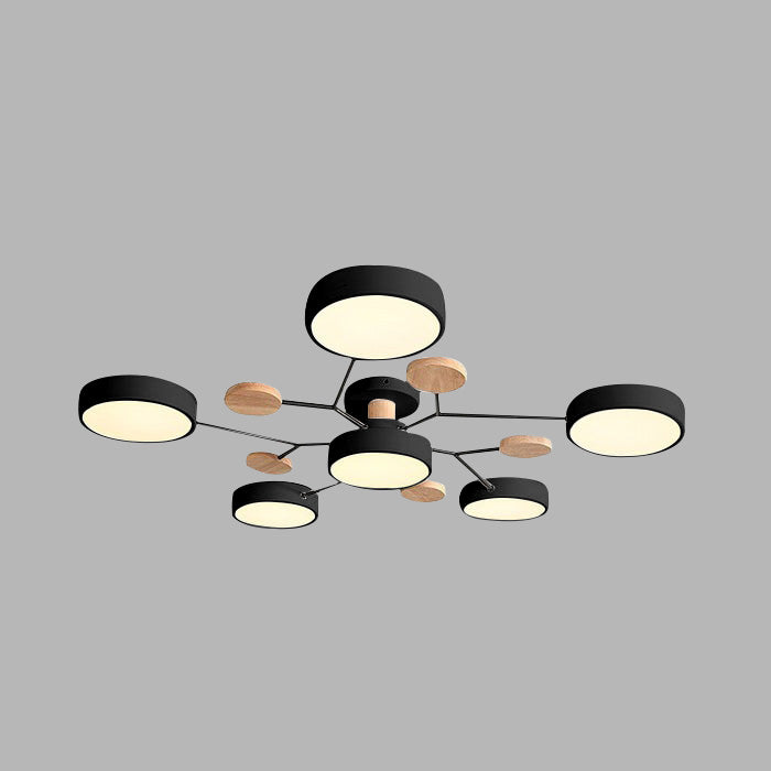 Cylindra Flush Mount Ceiling Light | Energy-Efficient LED, Modern Design 26