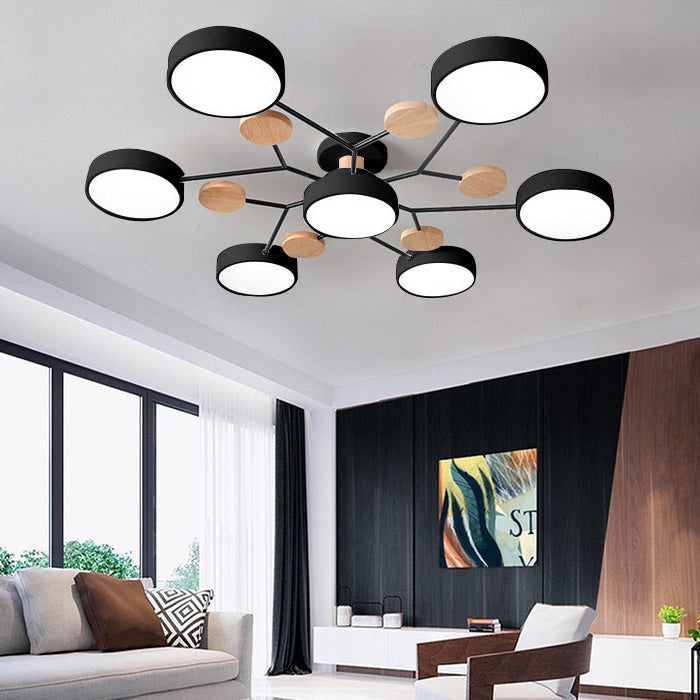 Cylindra Flush Mount Ceiling Light | Energy-Efficient LED, Modern Design 9