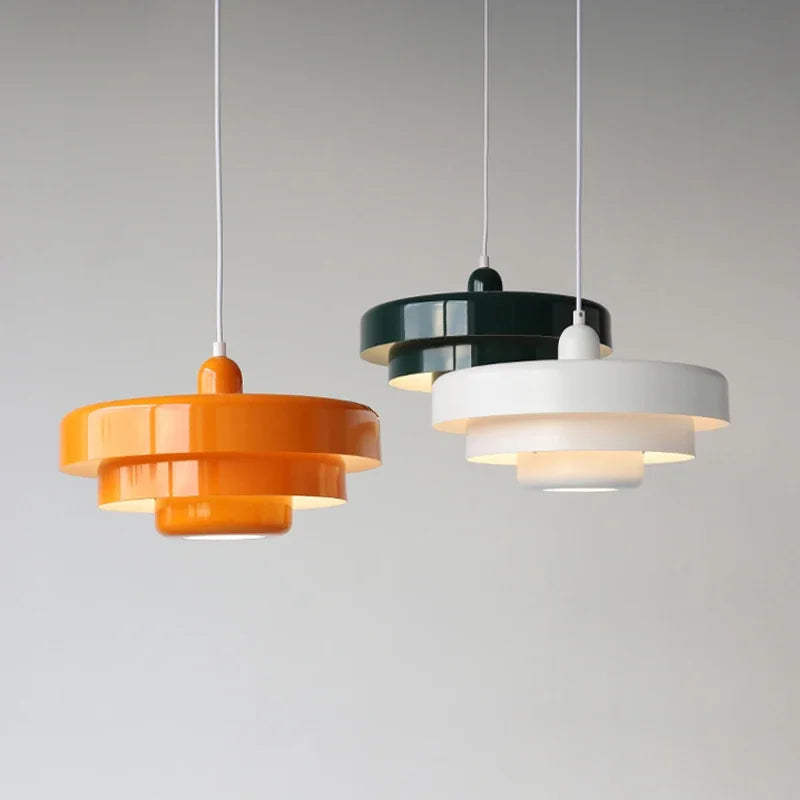 Dazzle Pendant Light | Geometric Iron Design, Warm Glow 1