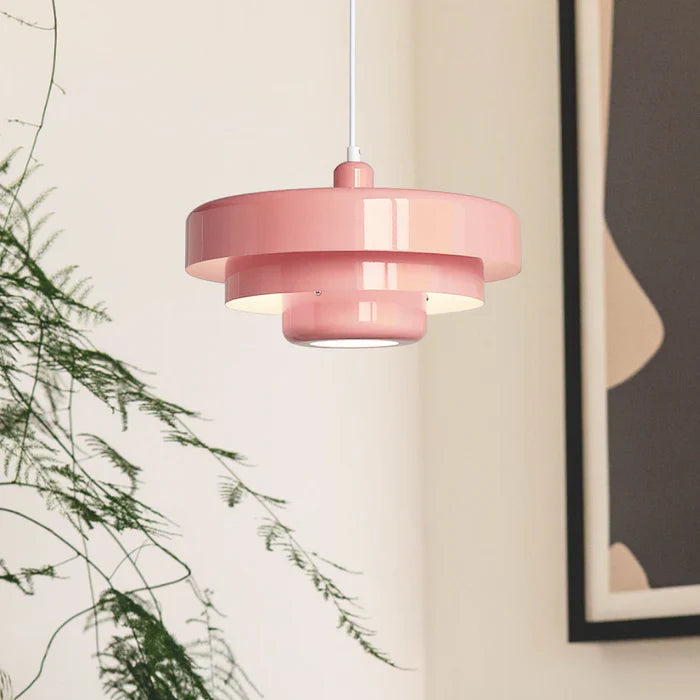 Dazzle Pendant Light | Geometric Iron Design, Warm Glow 7