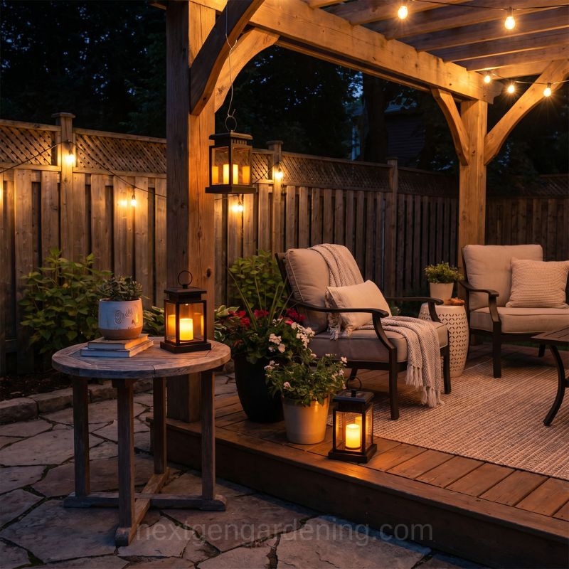 Ember Solar Flickering Candle Lantern-Home & Garden > Lighting > Outdoor Lighting > Decorative Outdoor Lighting-Laren Fete-Laren Fete