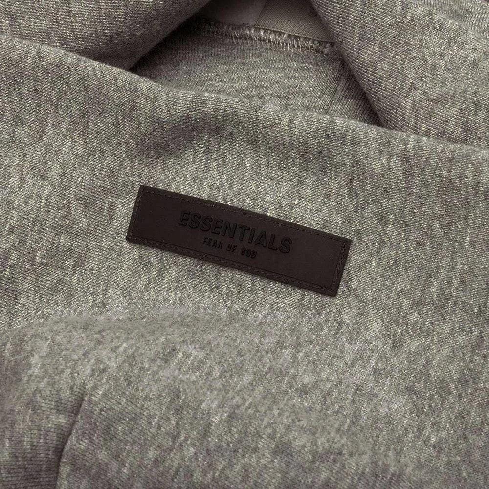 Fear of God Essentials Core Collection Hoodie Dark Oatmeal-Apparel & Accessories > Clothing > Hoodies & Sweatshirts-Laren Fete-Laren Fete