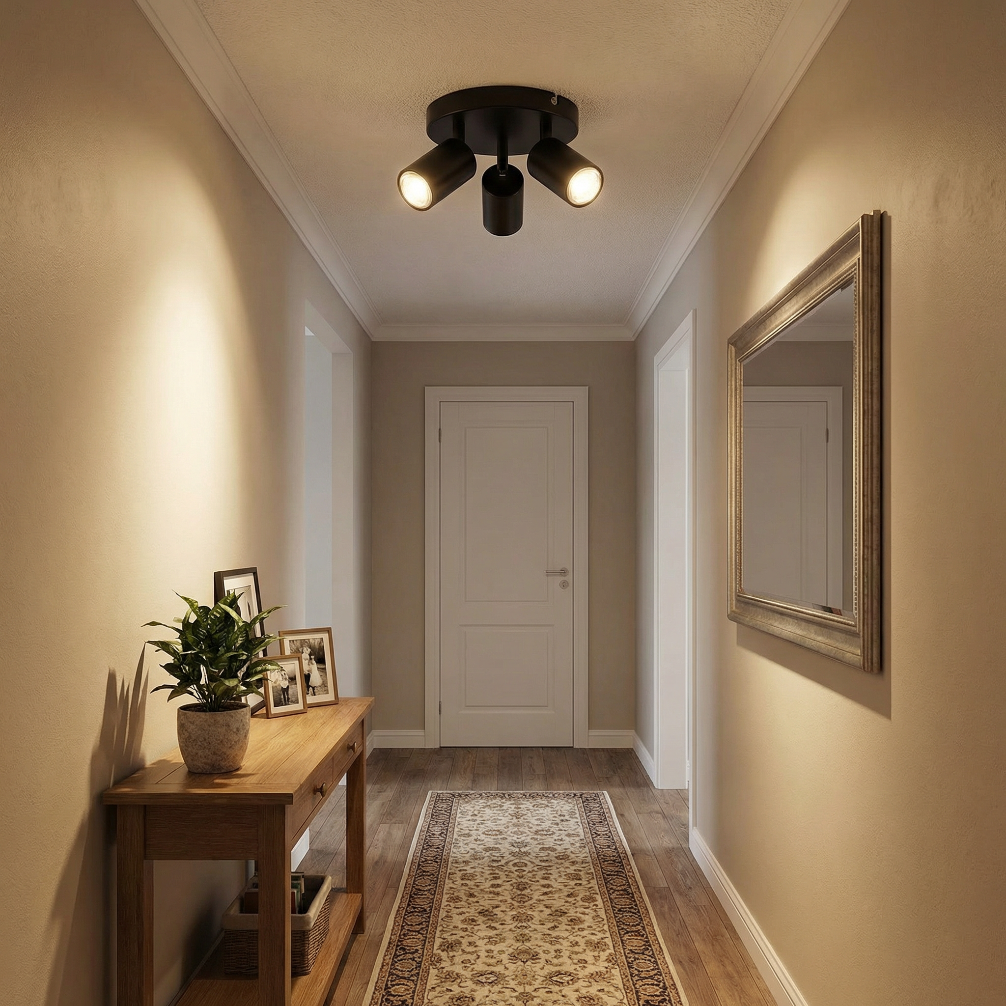 Fokus Adjustable Anti-Glare LED Ceiling Spotlight-Home & Garden > Lighting > Ceiling Lights > Spotlights & Track Lighting-Laren Fete-Black-Laren Fete