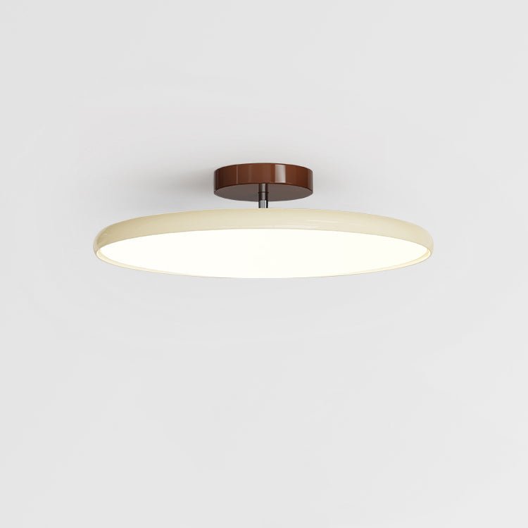 Fynex Flush Mount Ceiling Light | Colorful Metal and Acrylic, Adjustable Head 0