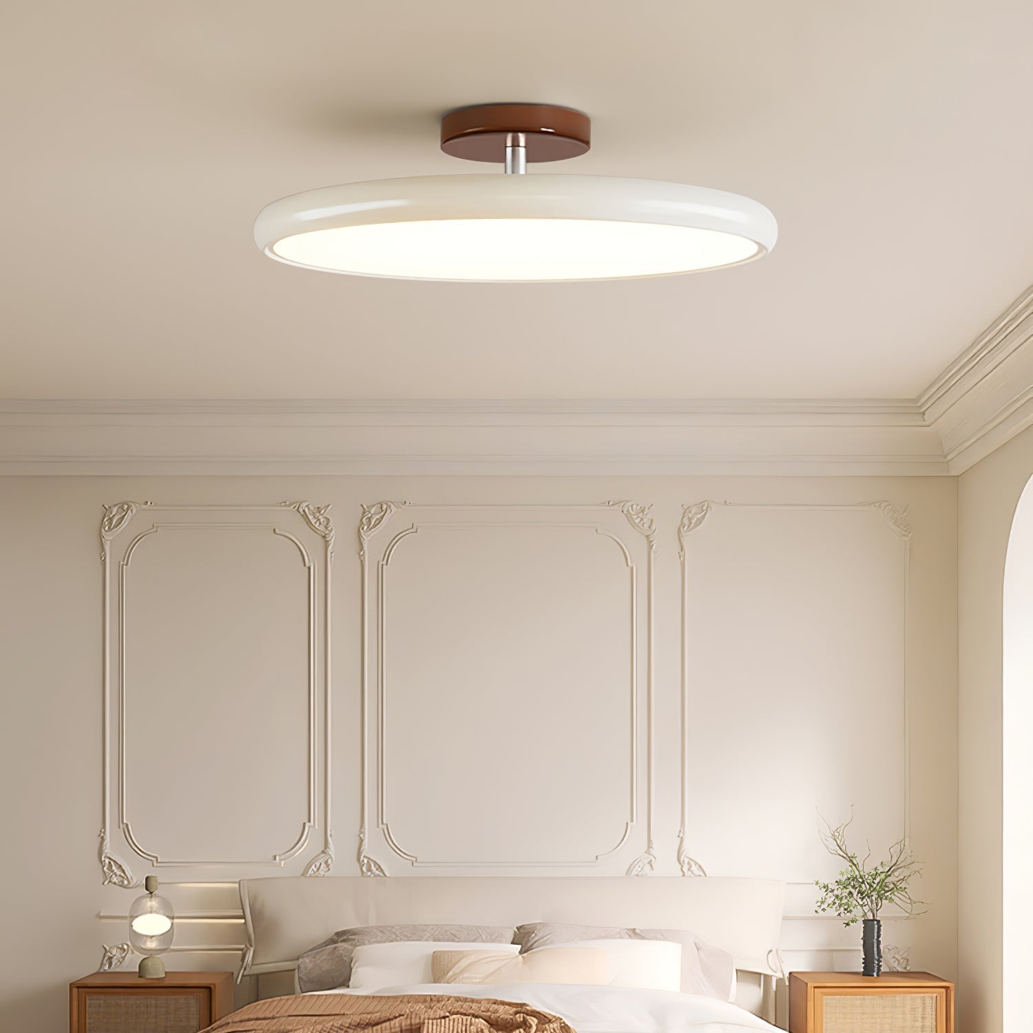 Fynex Flush Mount Ceiling Light | Colorful Metal and Acrylic, Adjustable Head 11