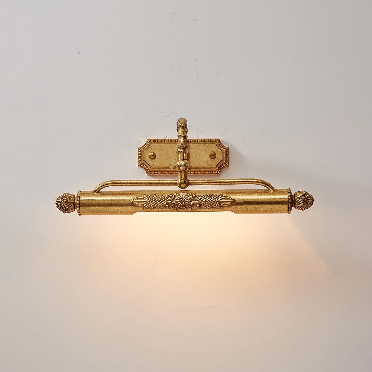 Galerie Brass Picture Light-Home & Garden > Lighting > Picture Lights-Laren Fete-L 45cm x H 15.5cm / L 17.7″ x H 6.1″-Brass-Laren Fete